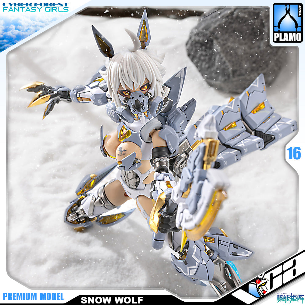 Nuke Matrix Cyber Forest Fantasy Girls Mad Wolf Carolina Rolphe Model Action Figure Toy Kit VCA Gundam Singapore