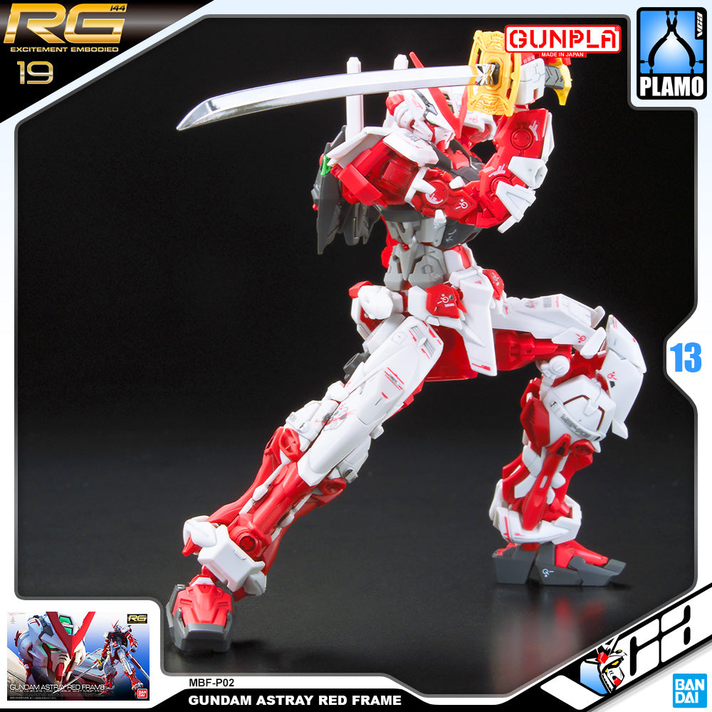 Bandai Gunpla Real Grade 1/144 RG Gundam Astray Red Frame Plastic Model Action Toy VCA Singapore