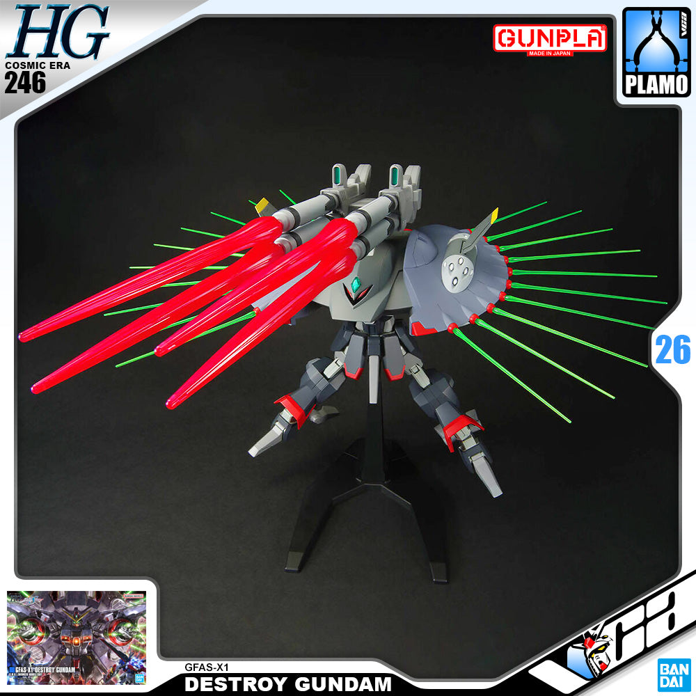 Bandai Gunpla High Grade Cosmis Era HG Destroy Gundam Plastic Model Action Toy VCA Singapore