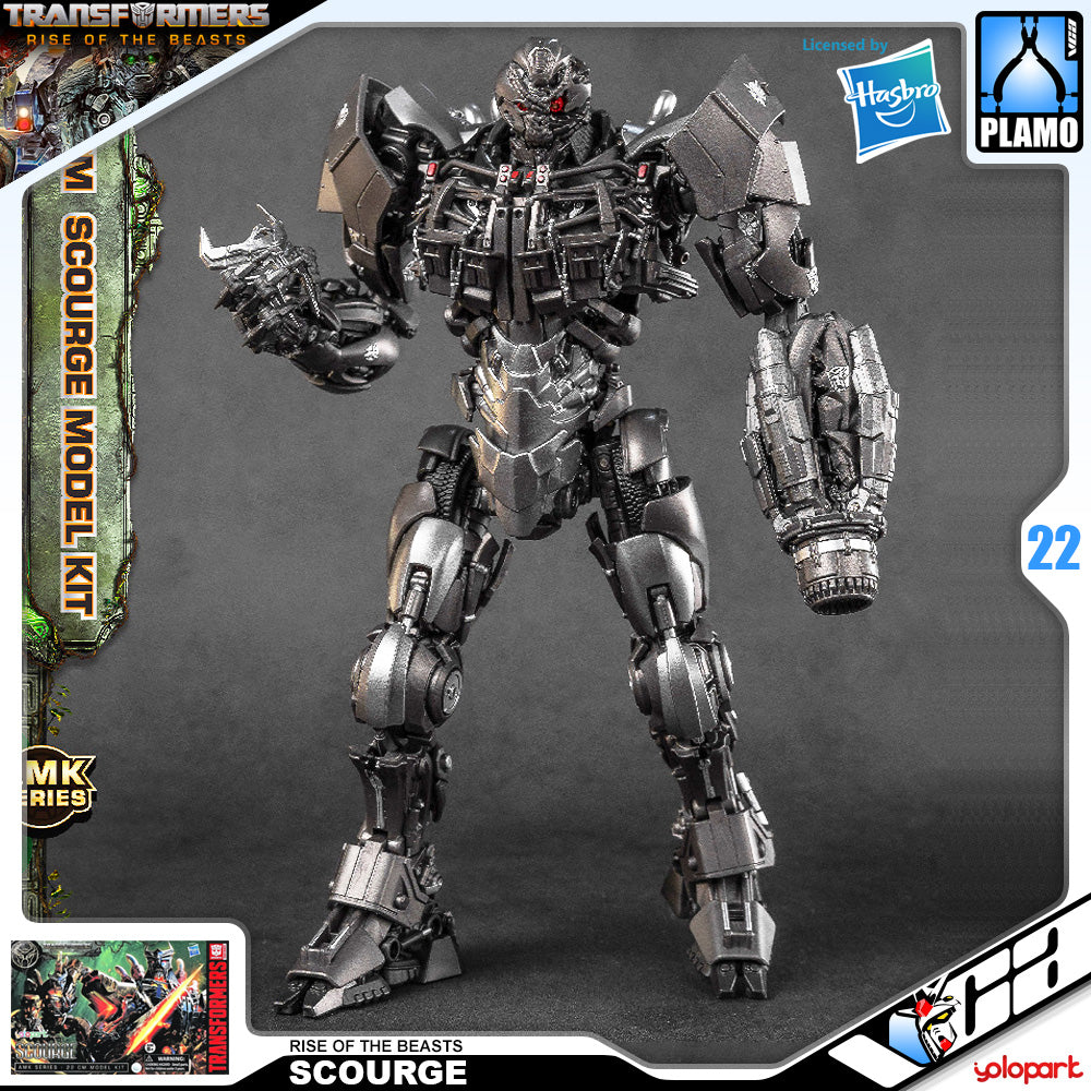 Yolopark AMK Scourge Transformers Rise of the Beasts Plastic Assemble Action Figure Toy VCA Singapore