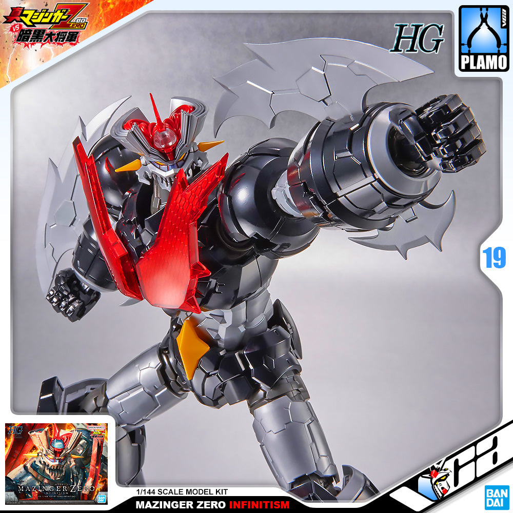 Bandai Namco High Grade HG Mazinger Zero Infinitism Plastic Model Action Toy VCA Gundam Singapore