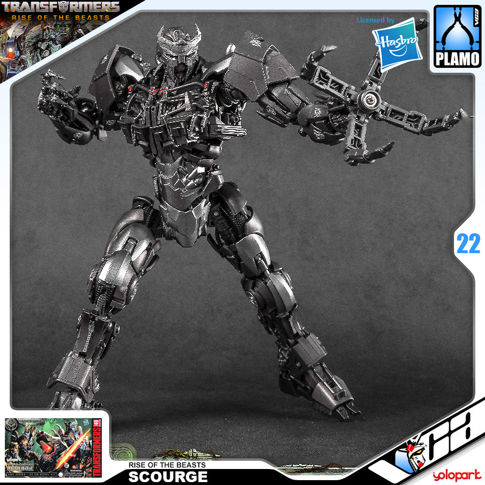 Yolopark AMK Scourge Transformers Rise of the Beasts Plastic Assemble Action Figure Toy VCA Singapore