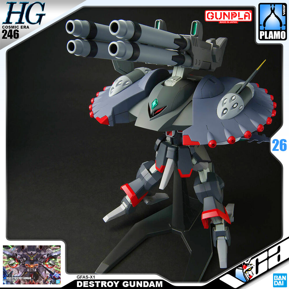 Bandai Gunpla High Grade Cosmis Era HG Destroy Gundam Plastic Model Action Toy VCA Singapore