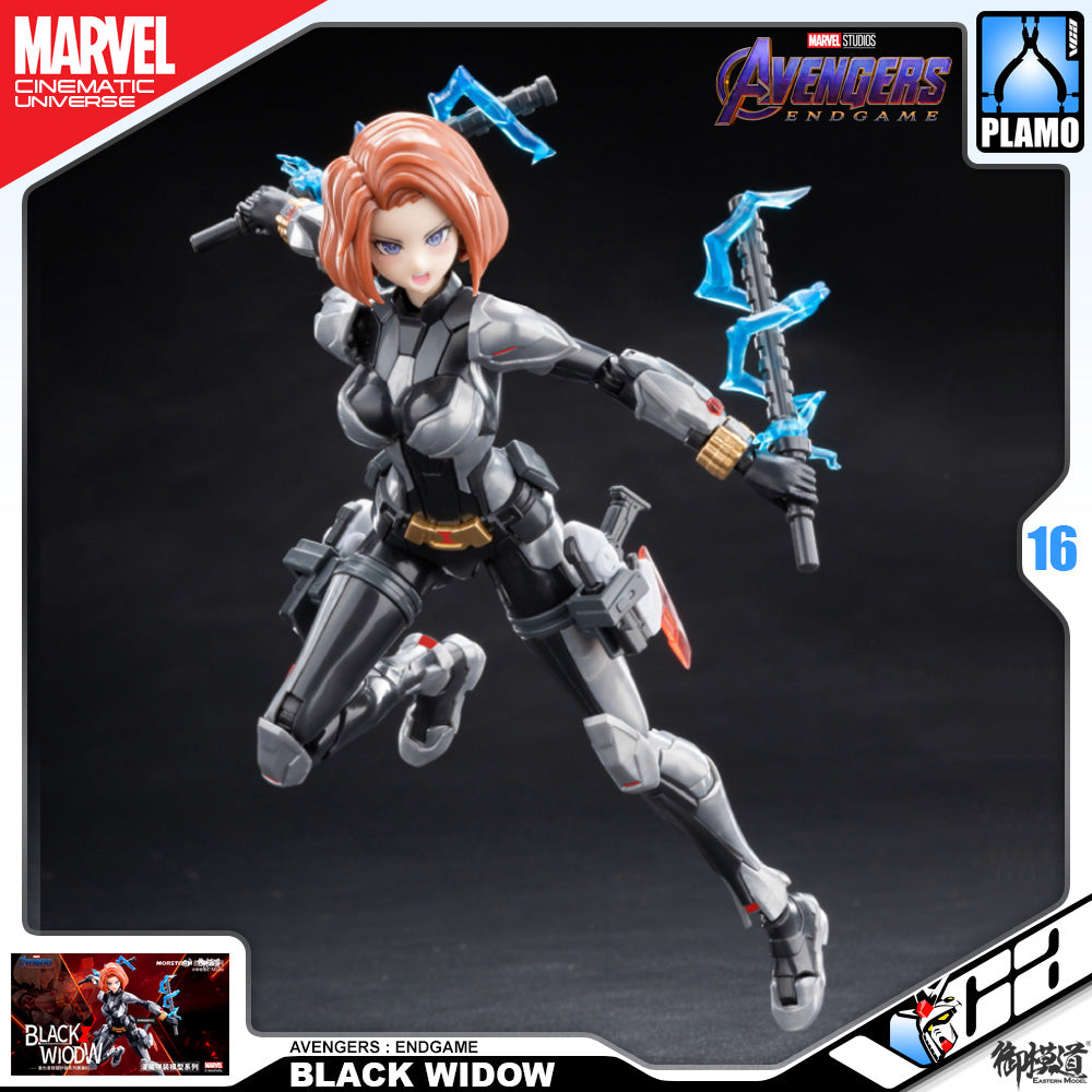 Morstorm Eastern Model Marvel Girl Black Widow Plastic Model Action Toy VCA Gundam Singapore