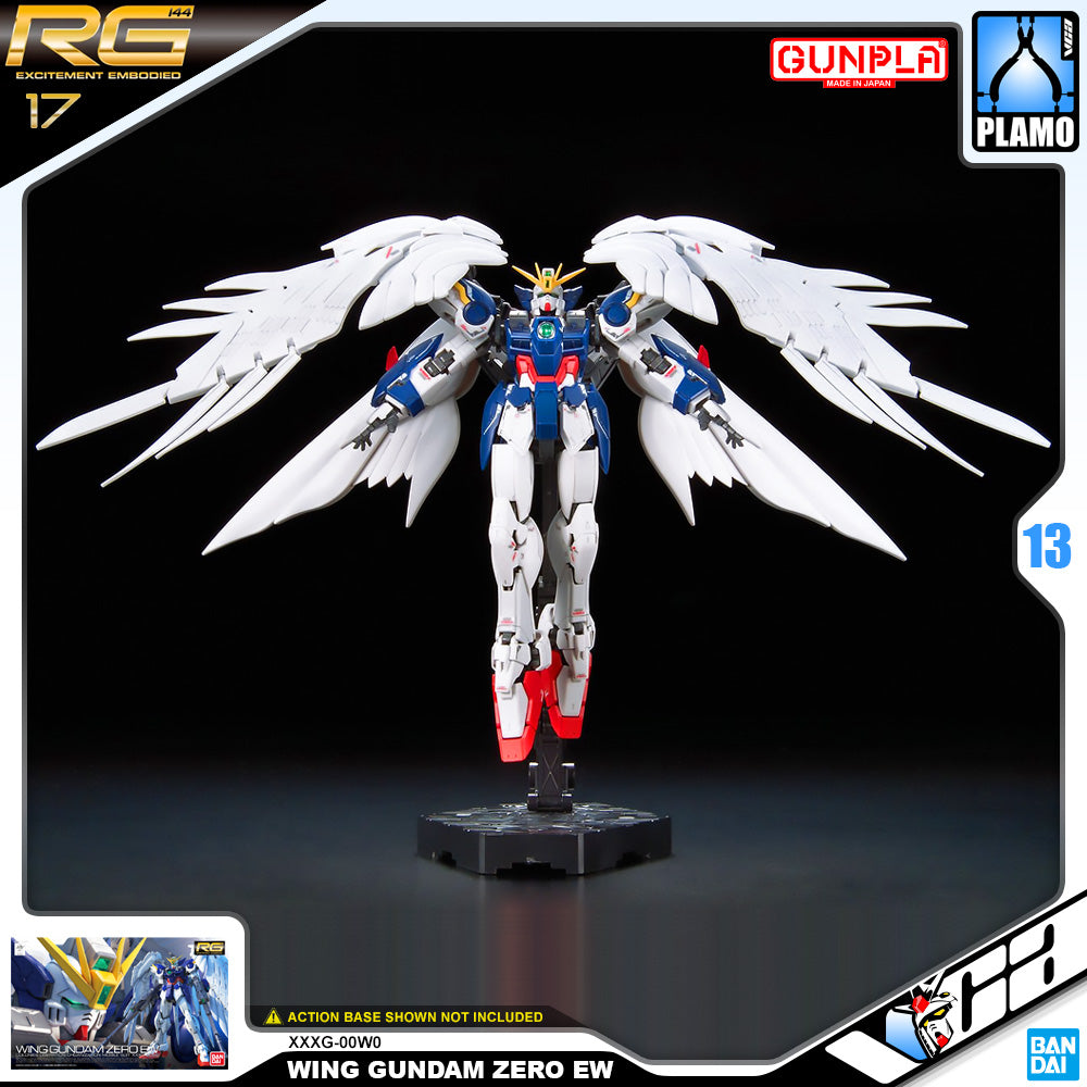 Bandai Real Grade RG Wing Gundam Zero EW Plastsic Model Action Toy VCA Singapore