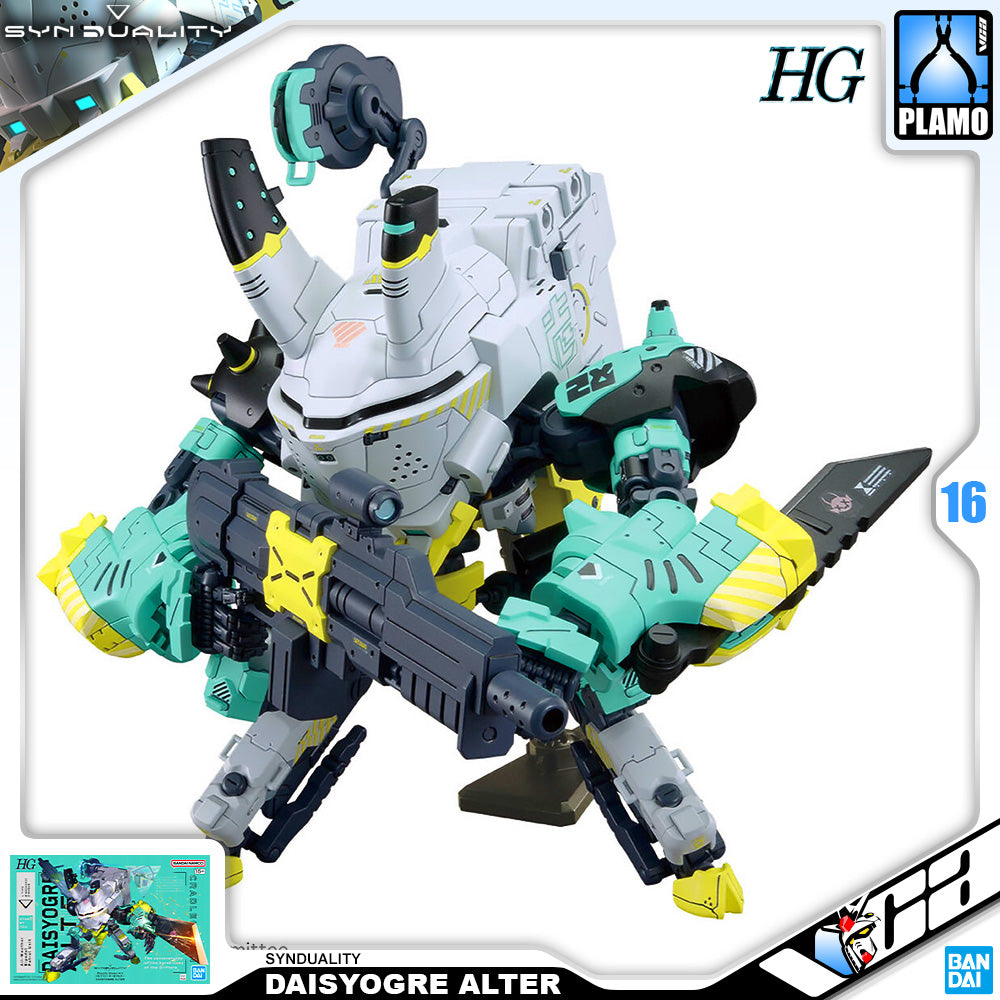 Bandai Namco High Grade Synduality Daisy Ogre Alter Plastic Mecha Model Action Toy Kit VCA Gundam Singapore