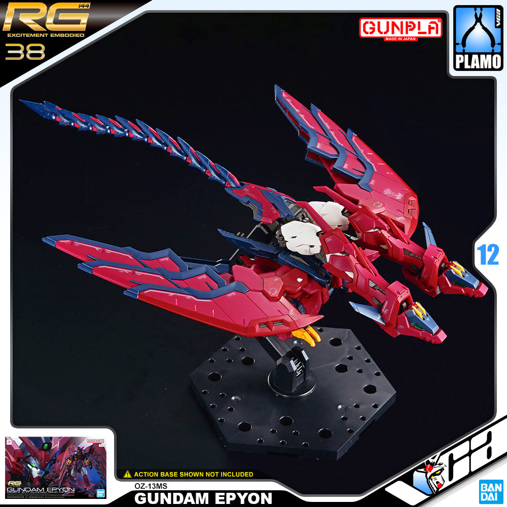 Bandai Gunpla Real Grade 1/144 RG 高达 Epyon 塑料模型玩具 VCA Singapore