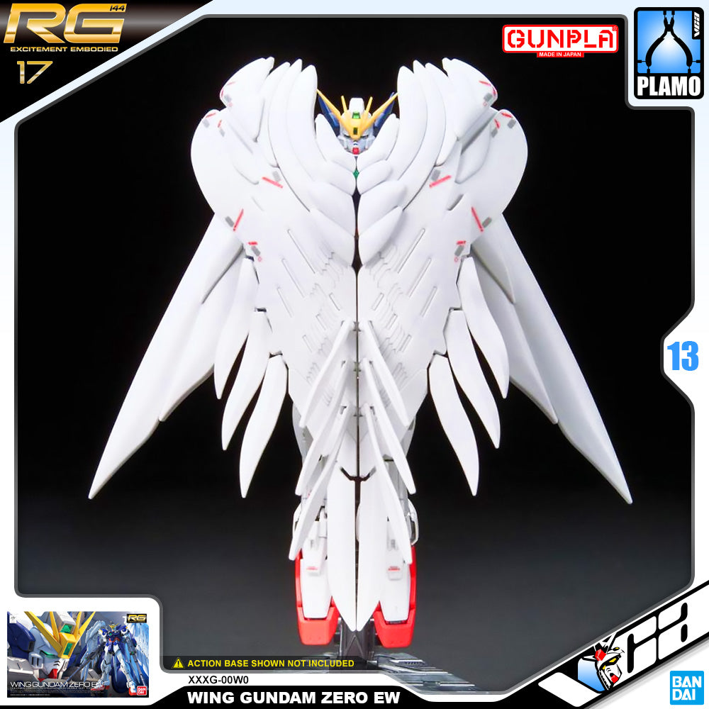 Bandai Real Grade RG Wing Gundam Zero EW Plastsic Model Action Toy VCA Singapore