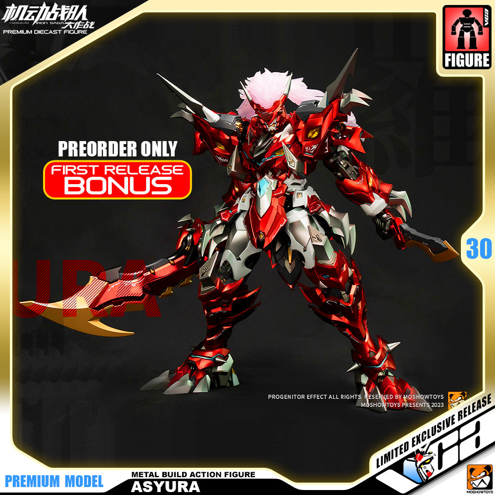 Moshow x Noble Class Asyura Metal Structure Premium Build Action Figure VCA Gundam Singapore