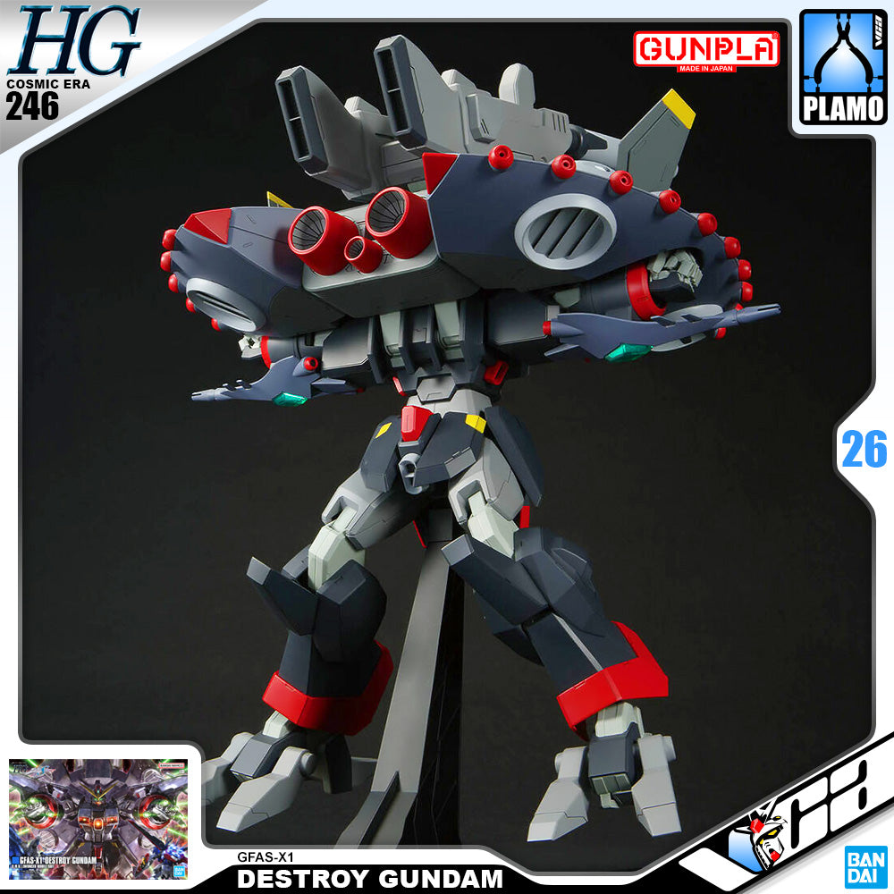 Bandai Gunpla High Grade Cosmis Era HG Destroy Gundam Plastic Model Action Toy VCA Singapore