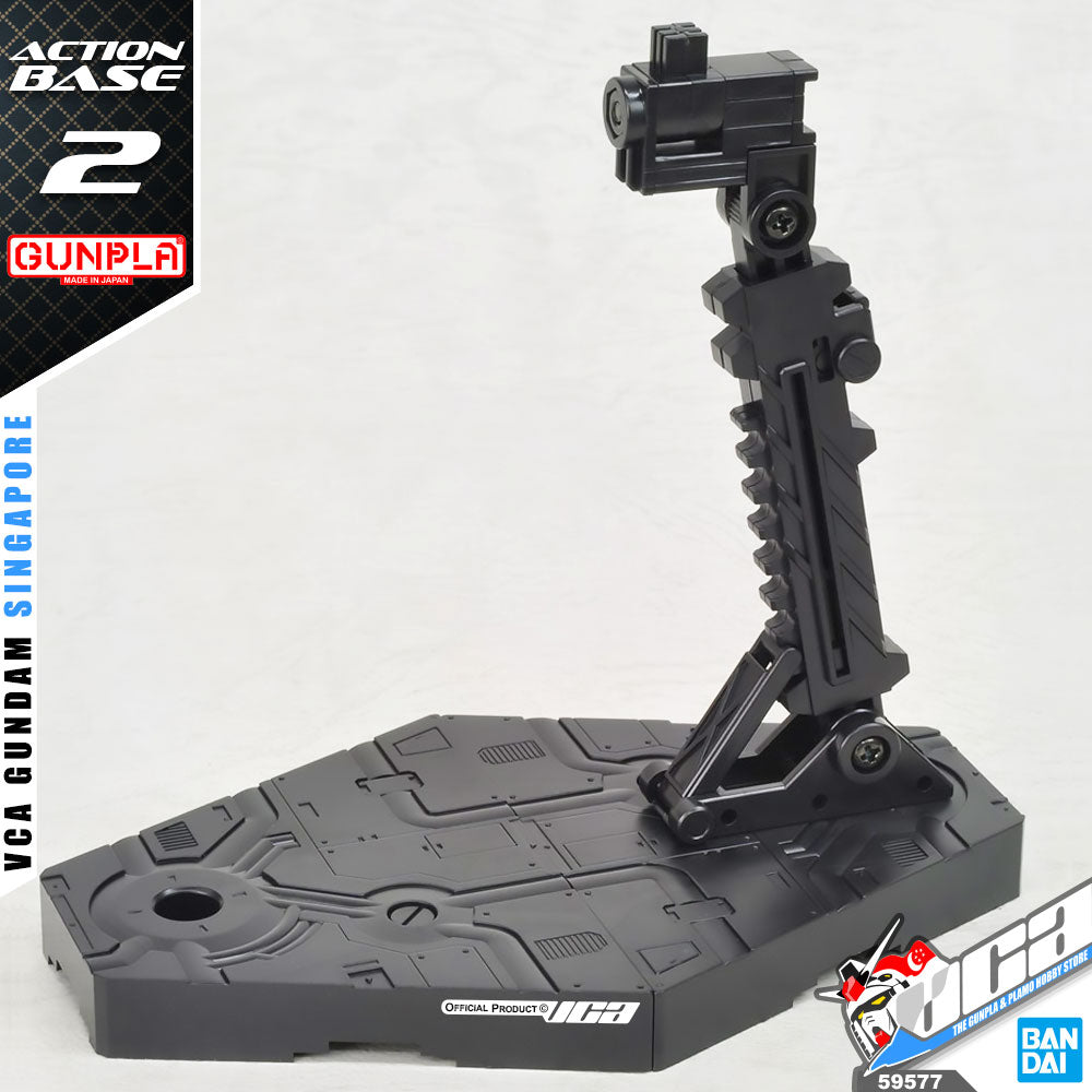 Bandai Action Base 2 Black Color for Gundam Gunpla Plastic Model Kit