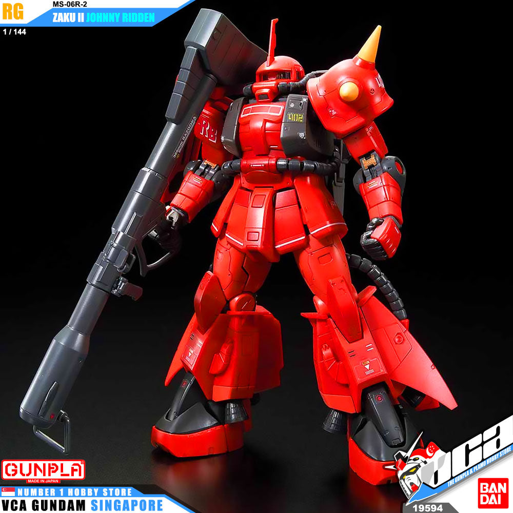 Bandai Gunpla Real Grade RG MS-06R-2 Zaku II Johnny Ridden Custom