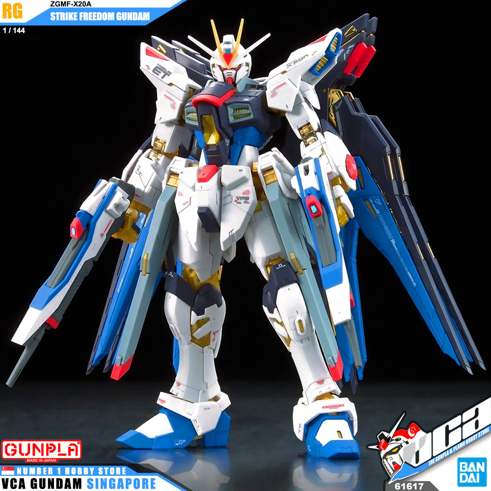 Bandai Real Grade RG ZGMF-X20A Strike Freedom Gundam