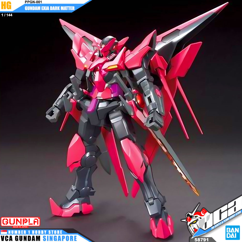 Bandai Gunpla High Grade HG Gundam Exia Dark Matter