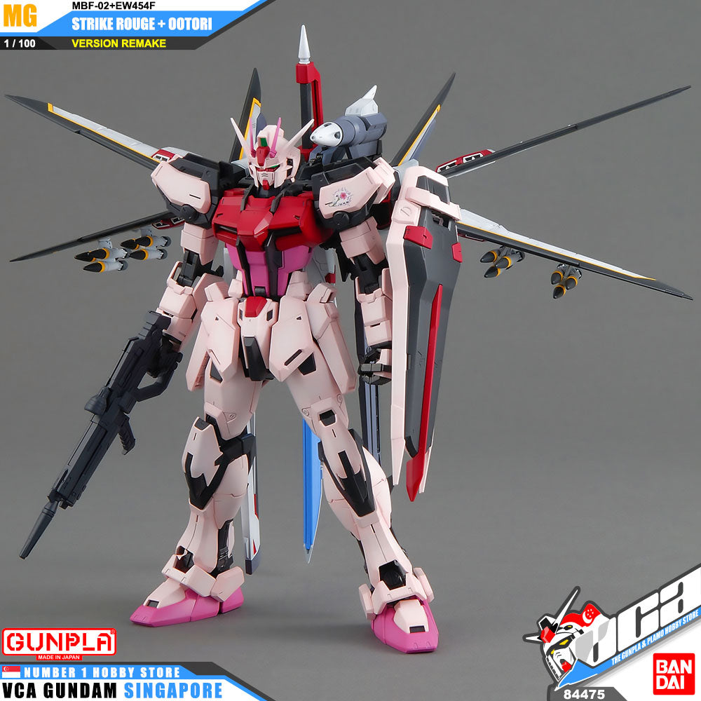 Bandai Gunpla Master Grade 1/100 MG Strike Rouge Ootori Ver RM