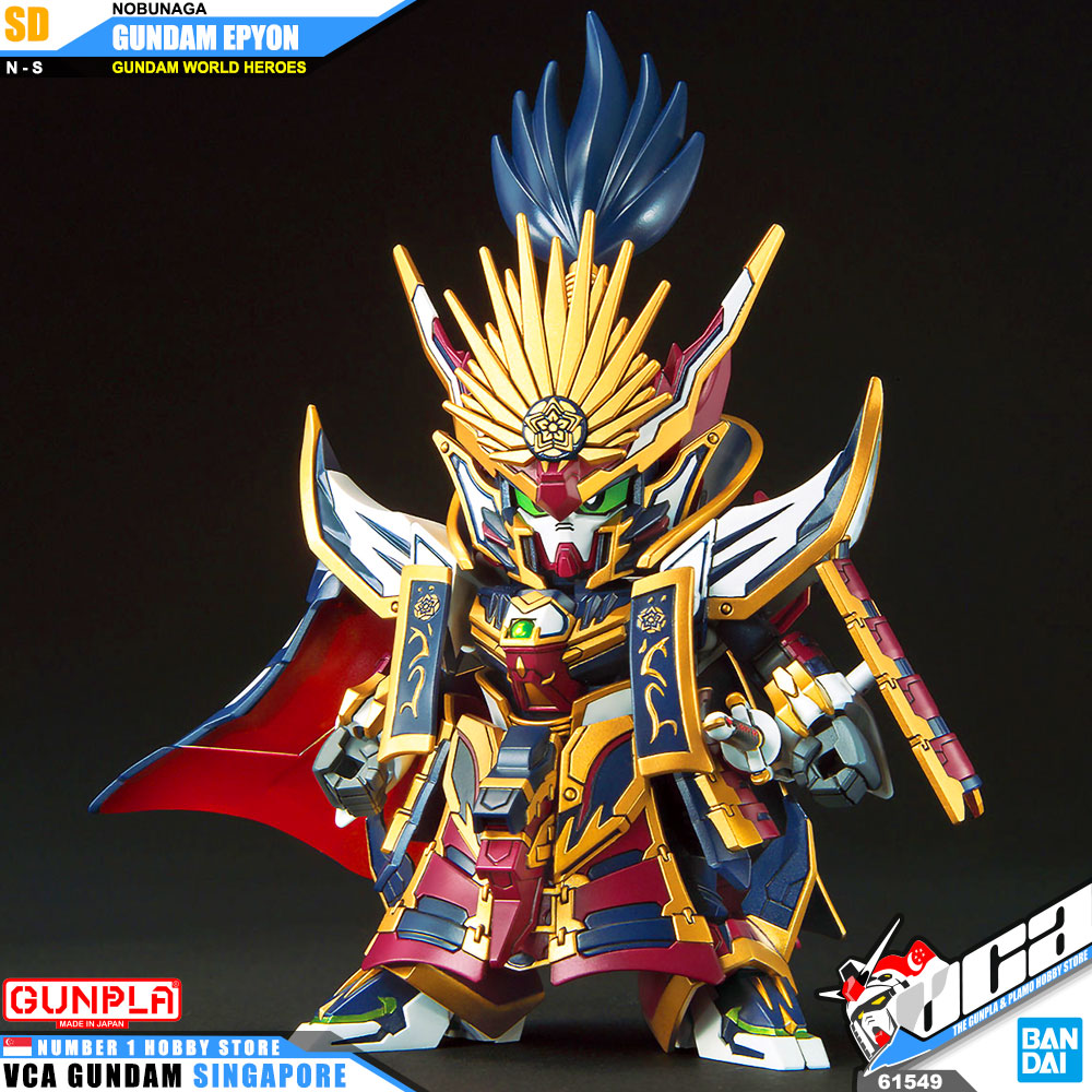 Bandai Gunpla World Heroes SD NOBUNAGA GUNDAM EPYON