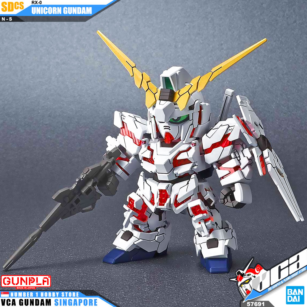 Bandai SD Cross Silhouette SDCS Unicorn Gundam Destroy Mode