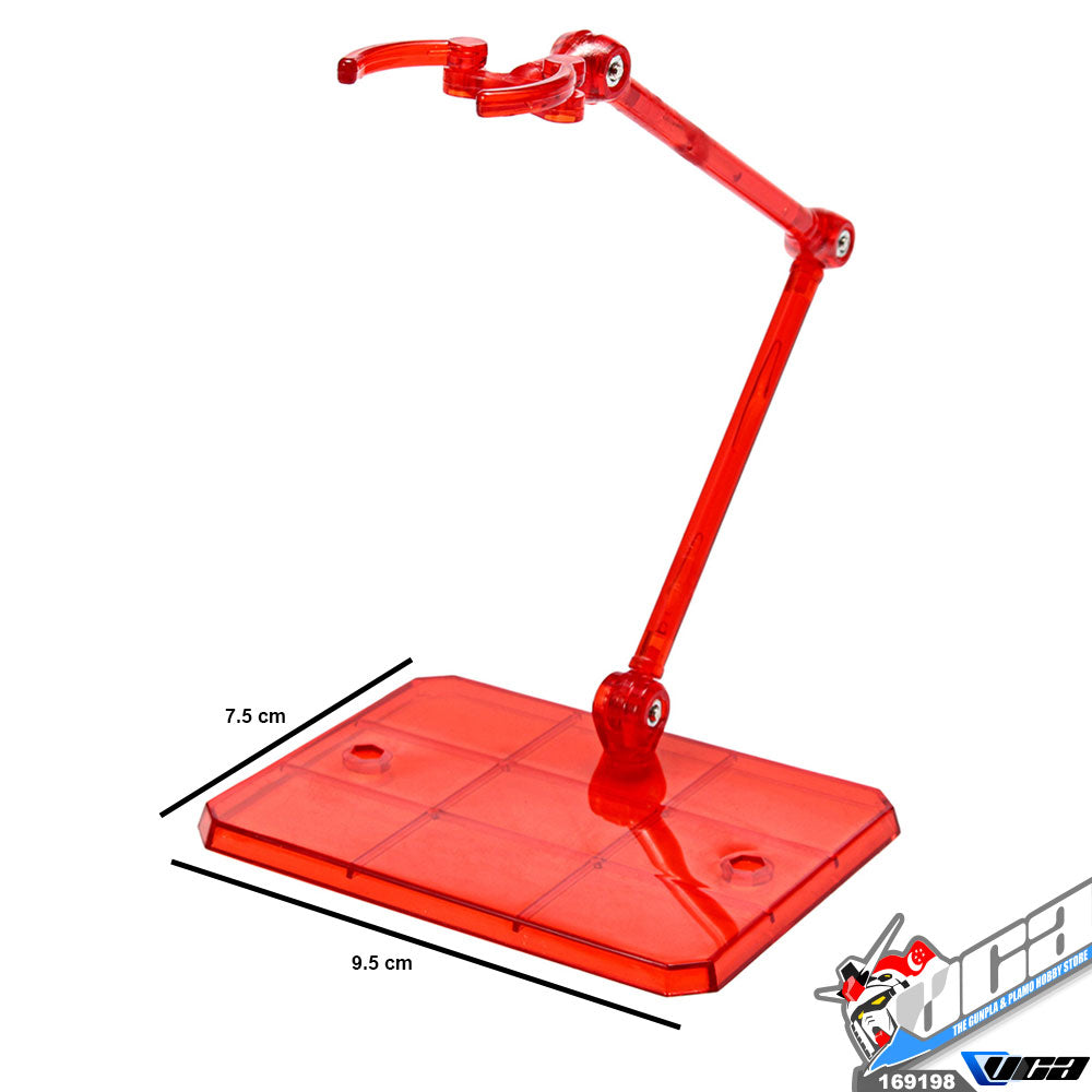 DUAL ACTION STAND (CLEAR RED)