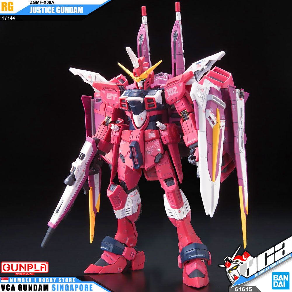 Bandai Real Grade RG ZGMF-X09A JUSTICE GUNDAM