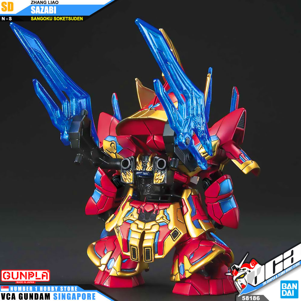 Bandai Gunpla Sangoku Soketsuden SD Zhang Liao Sazabi