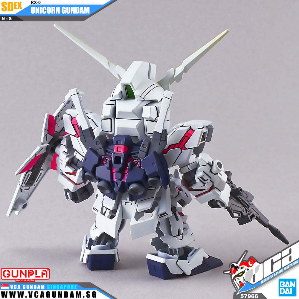 Bandai® Gunpla SD EX-Standard (SDEX) UNICORN GUNDAM (DESTROY MODE)