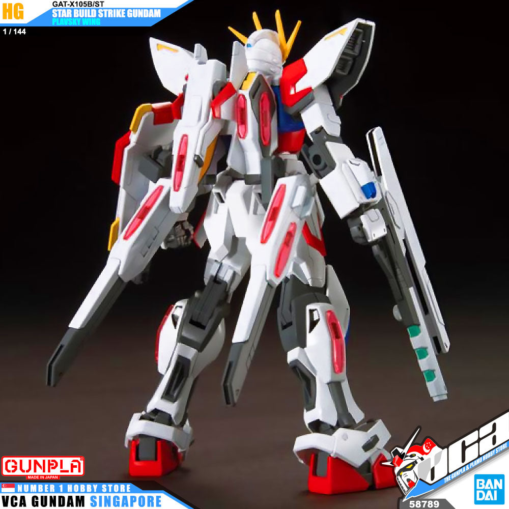 Bandai 高达模型 High Grade 1/144 Star Build Strike 高达 普拉夫斯基翼