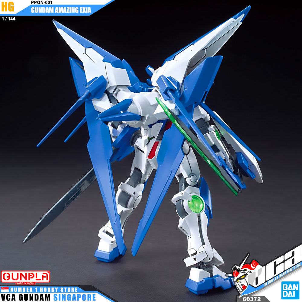 Bandai Gunpla High Grade HG Gundam Amazing Exia