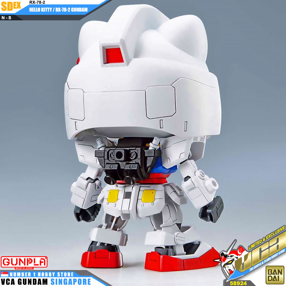 Bandai 高达模型 SD EX 标准 SDEX Hello Kitty RX-78-2 高达