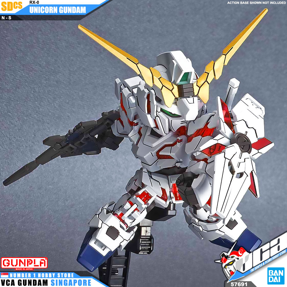 Bandai SD Cross Silhouette SDCS Unicorn Gundam Destroy Mode