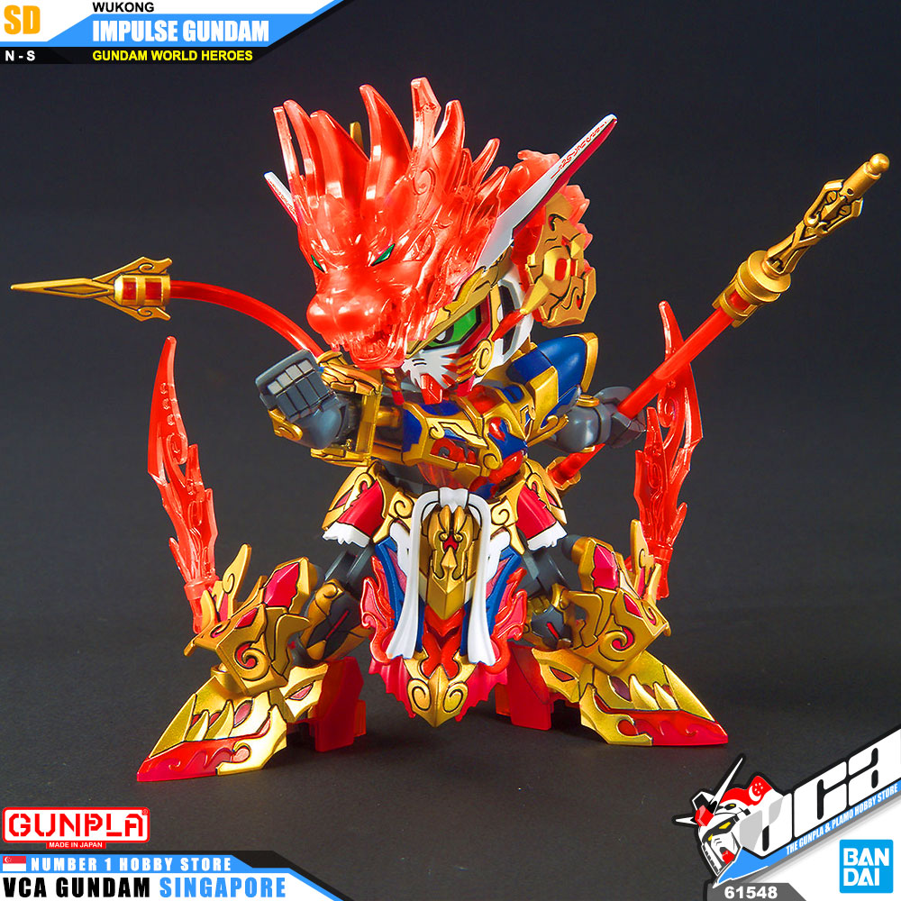 Bandai Gunpla World Heroes SD WUKONG IMPULSE GUNDAM