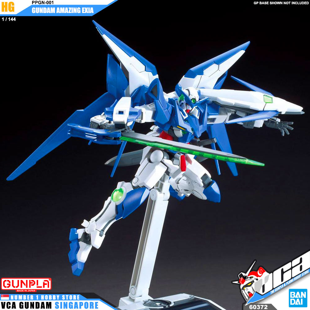 Bandai Gunpla High Grade HG Gundam Amazing Exia