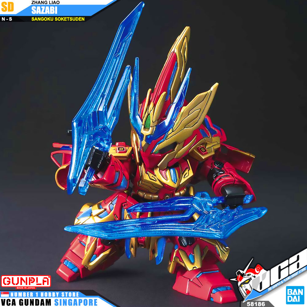 Bandai Gunpla Sangoku Soketsuden SD Zhang Liao Sazabi