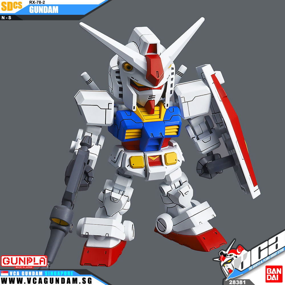 Bandai® 高达模型 SD Cross Silhouette (SDCS) RX-78-2 高达＆CS 框架套装