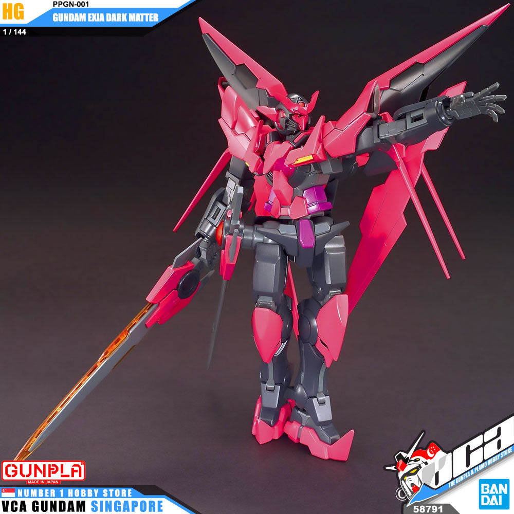 Bandai Gunpla High Grade HG Gundam Exia Dark Matter