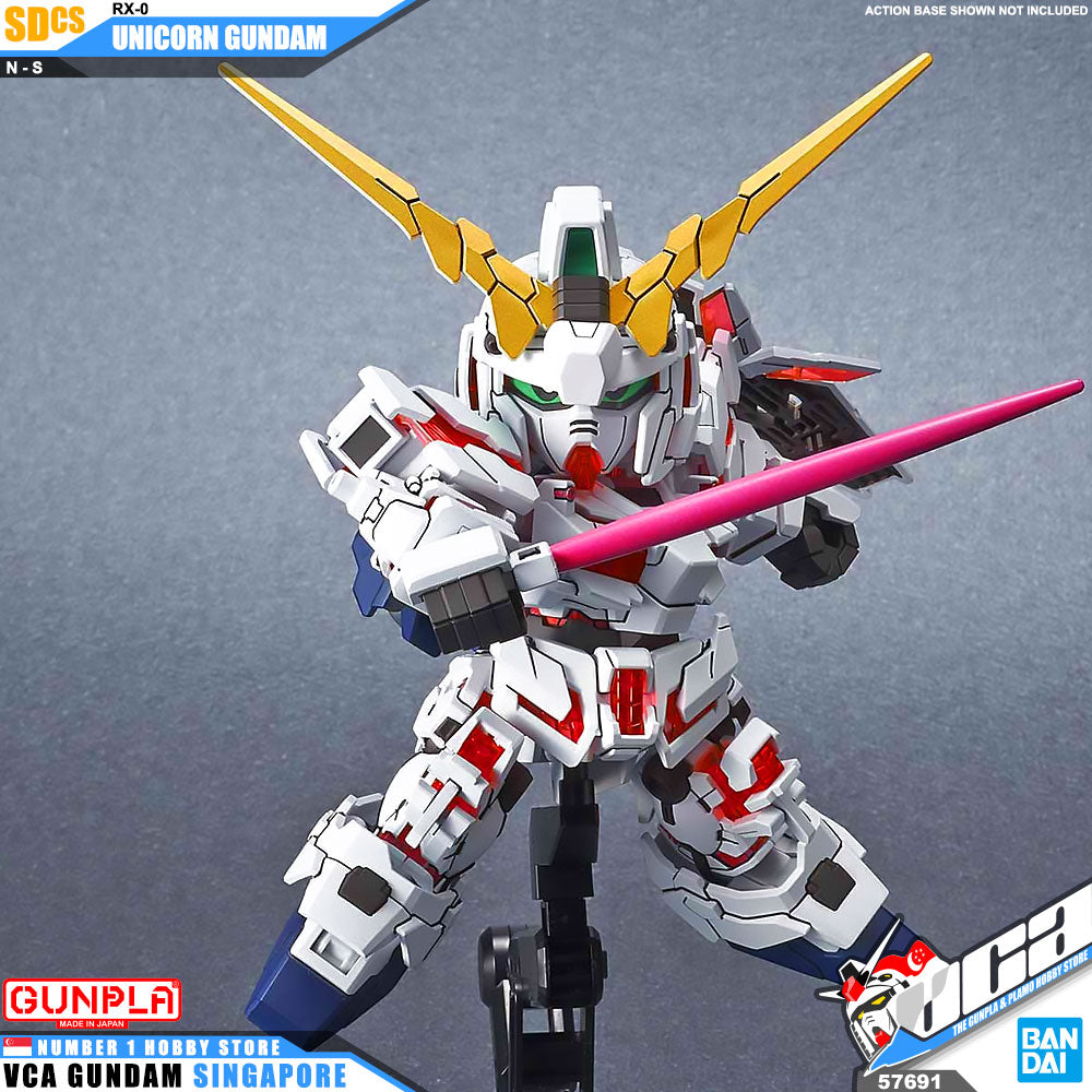 Bandai SD Cross Silhouette SDCS Unicorn Gundam Destroy Mode