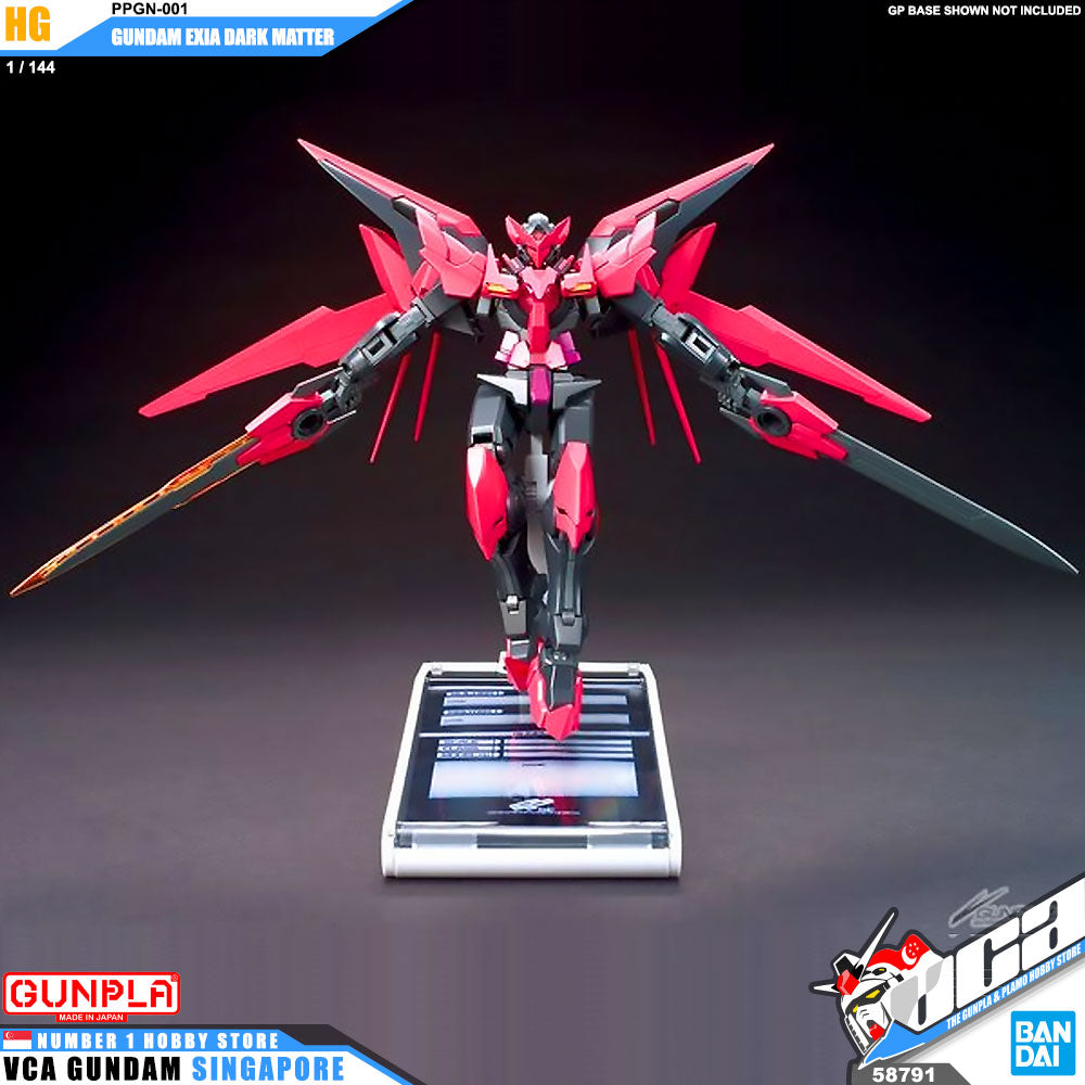 Bandai Gunpla High Grade HG Gundam Exia Dark Matter