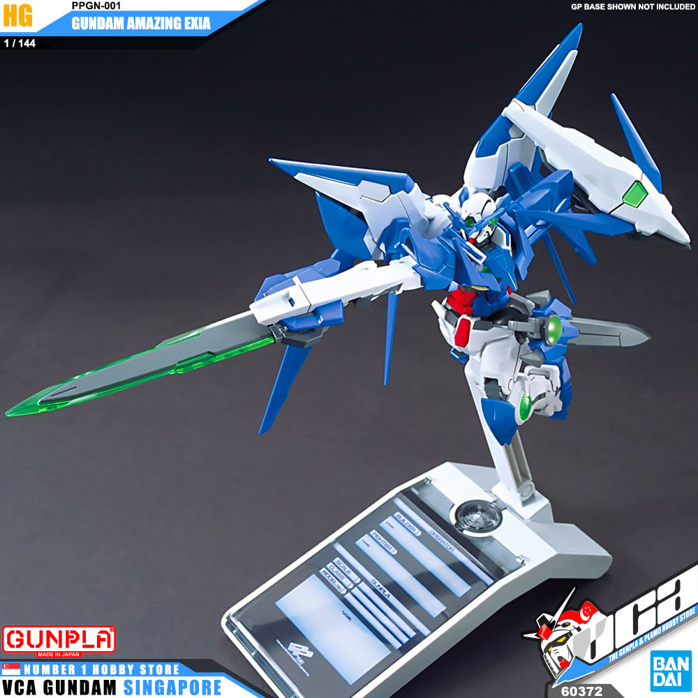 Bandai Gunpla High Grade HG Gundam Amazing Exia