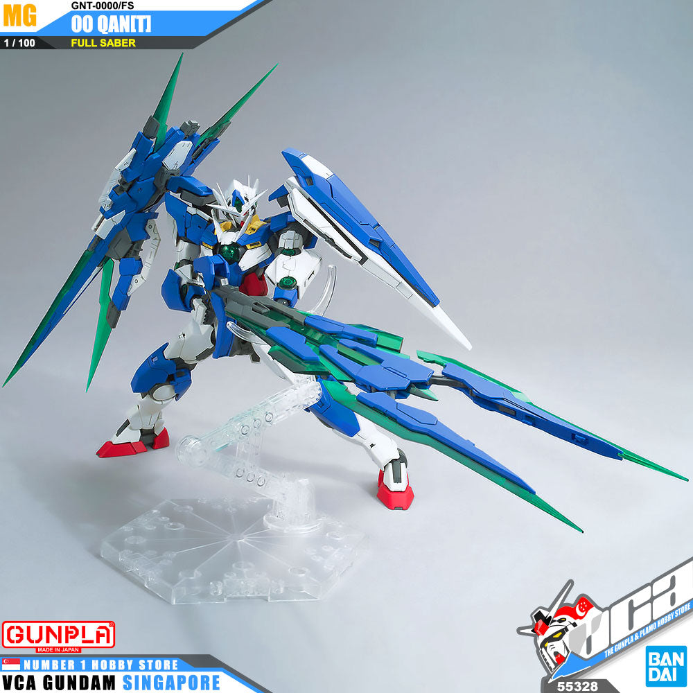 Bandai Gunpla Master Grade 1/100 MG GNT-0000/FS 00 QANT FULL SABER