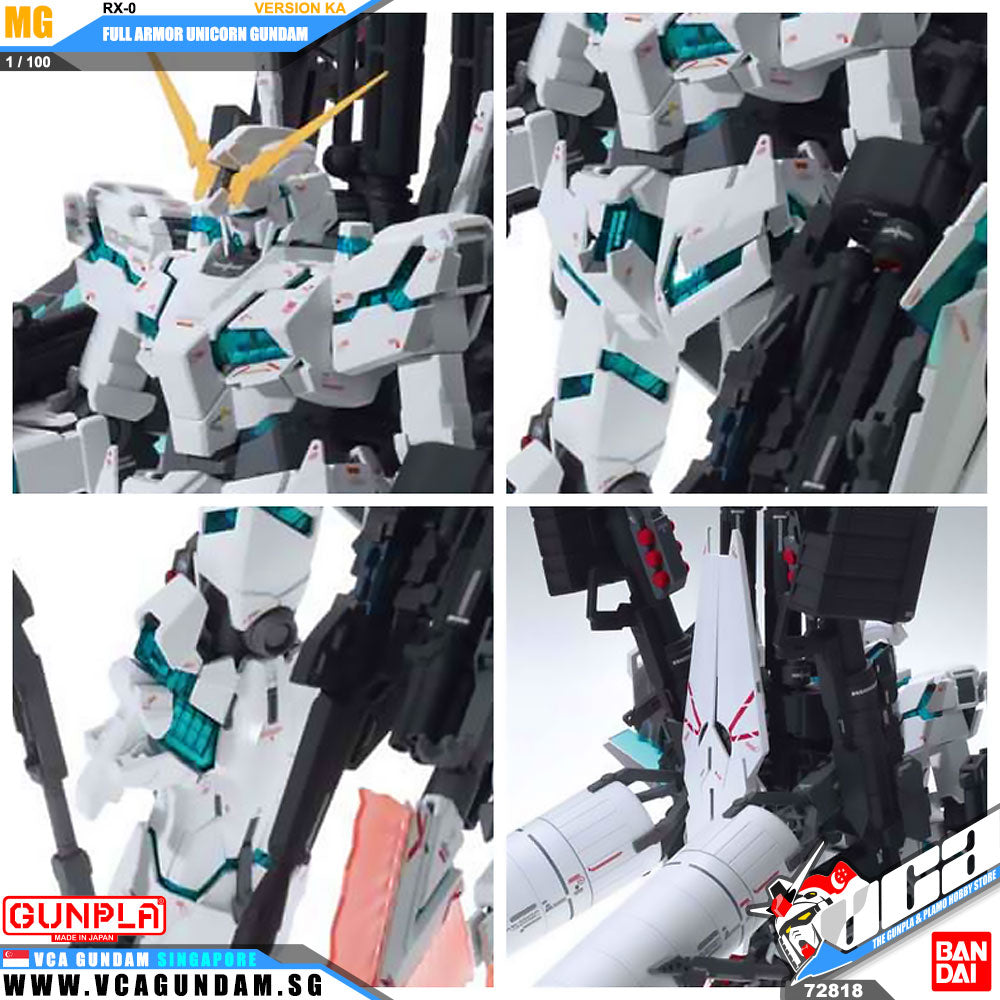 Bandai® Gunpla Master Grade (MG) RX-0 FULL ARMOR UNICORN GUNDAM