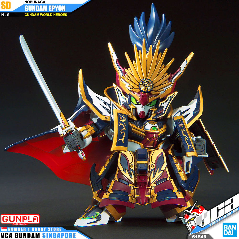 Bandai Gunpla World Heroes SD NOBUNAGA GUNDAM EPYON