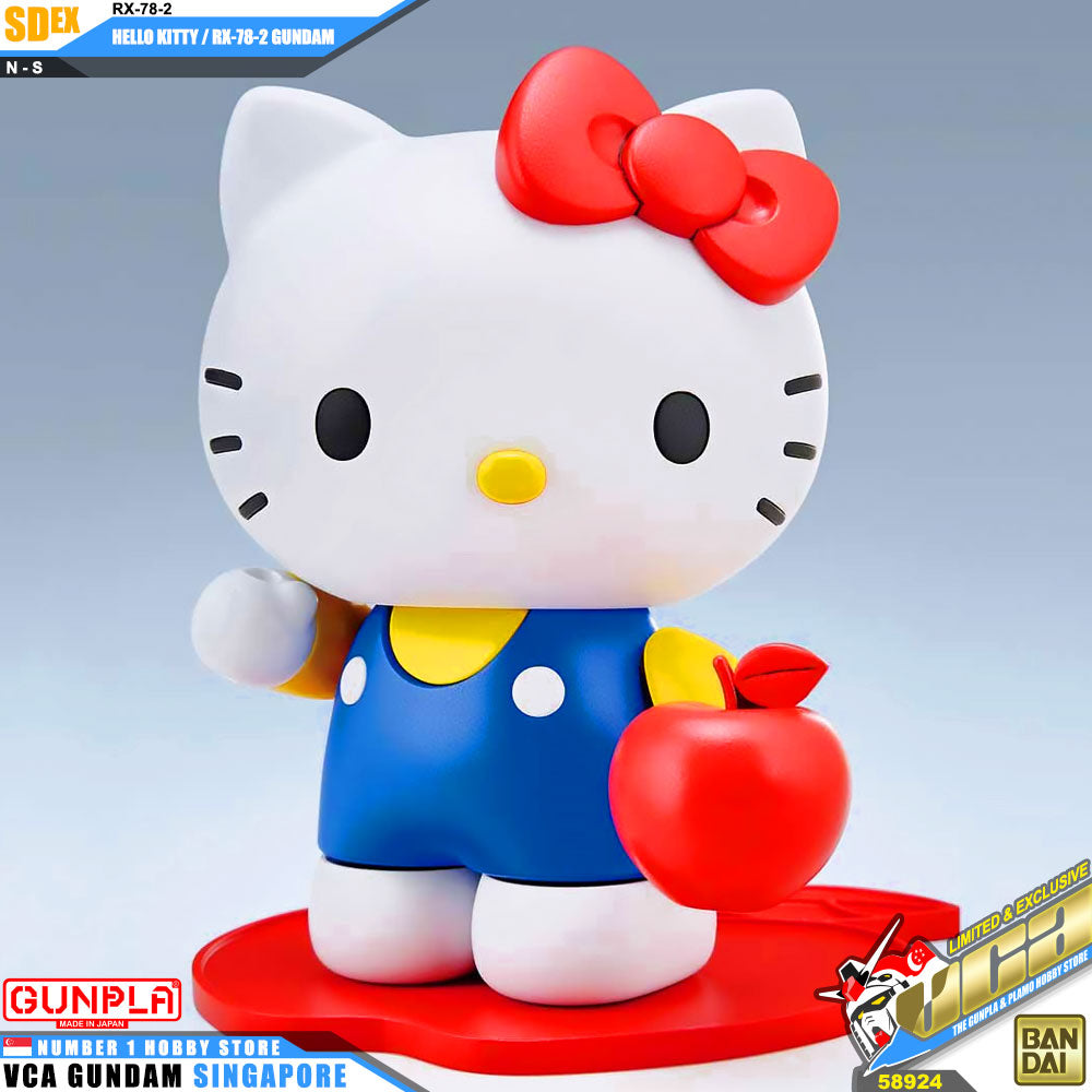 Bandai 高达模型 SD EX 标准 SDEX Hello Kitty RX-78-2 高达