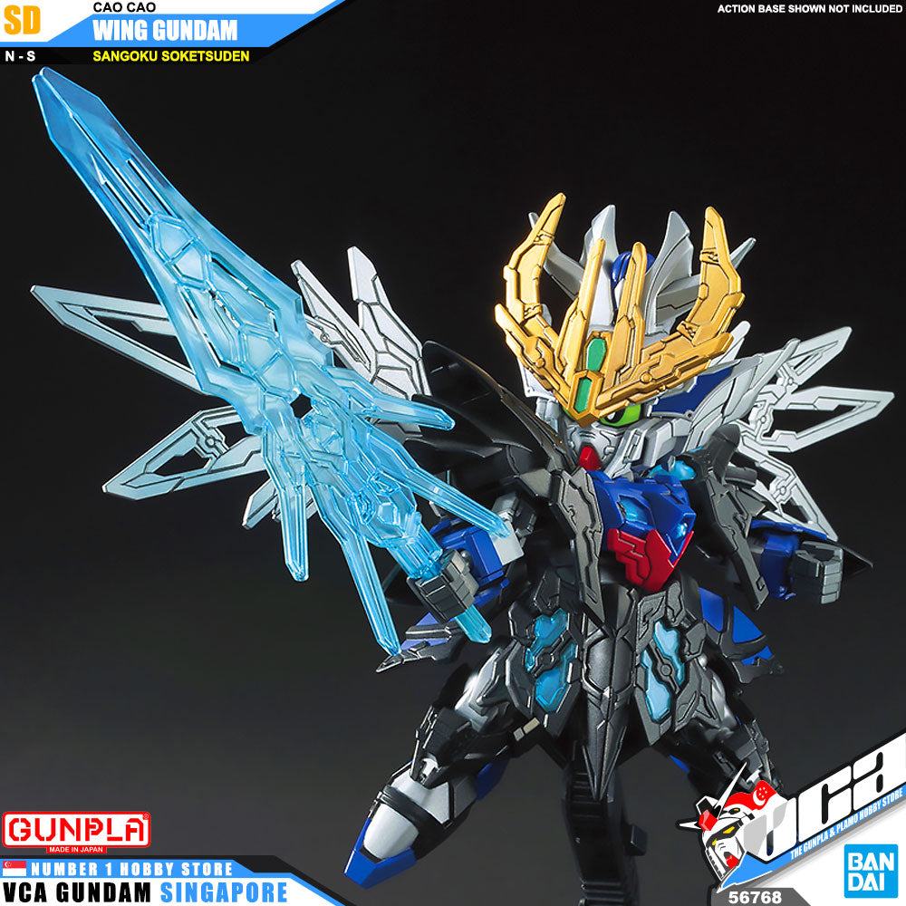 Bandai Gunpla Sangoku Soketsuden SD Cao Cao Wing Gundam