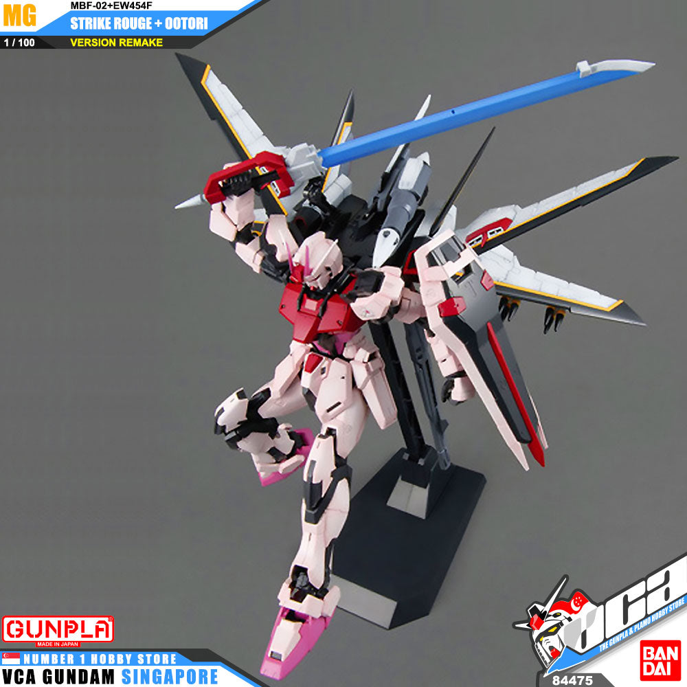 Bandai Gunpla Master Grade 1/100 MG Strike Rouge Ootori Ver RM