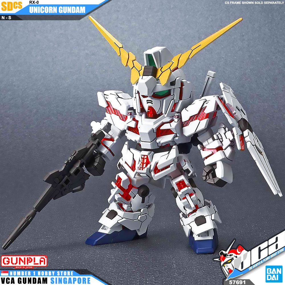 Bandai SD Cross Silhouette SDCS Unicorn Gundam Destroy Mode