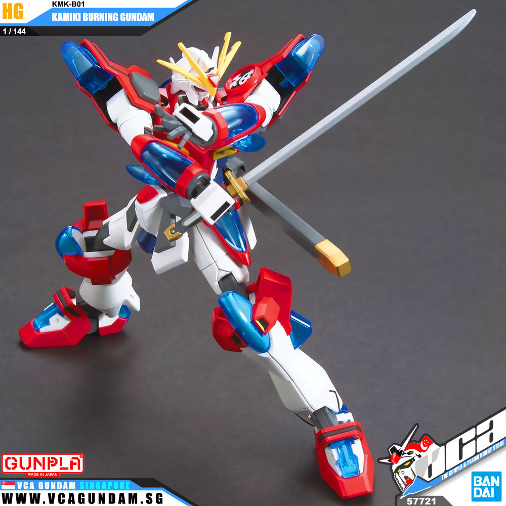 Bandai® 高达模型 HG 创战者 (HGBF) 神木燃烧高达