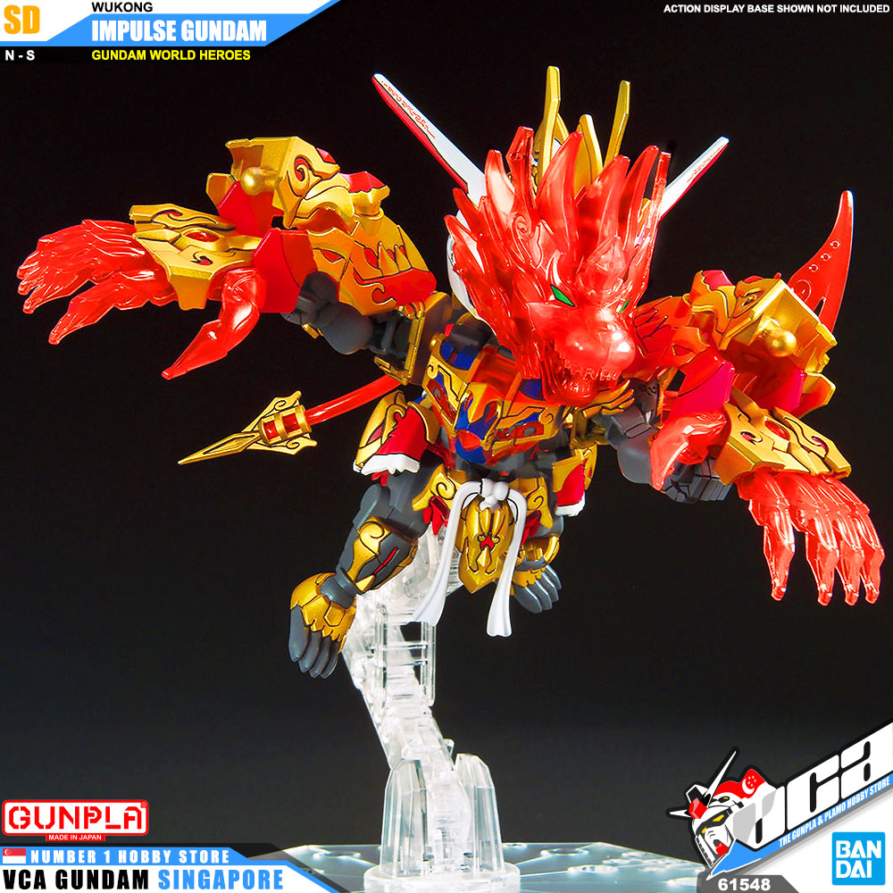 Bandai Gunpla World Heroes SD WUKONG IMPULSE GUNDAM