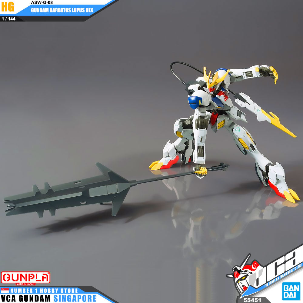 Bandai Gunpla High Grade 1/144 HG ASW-G-08 Gundam Barbatos Lupus Rex