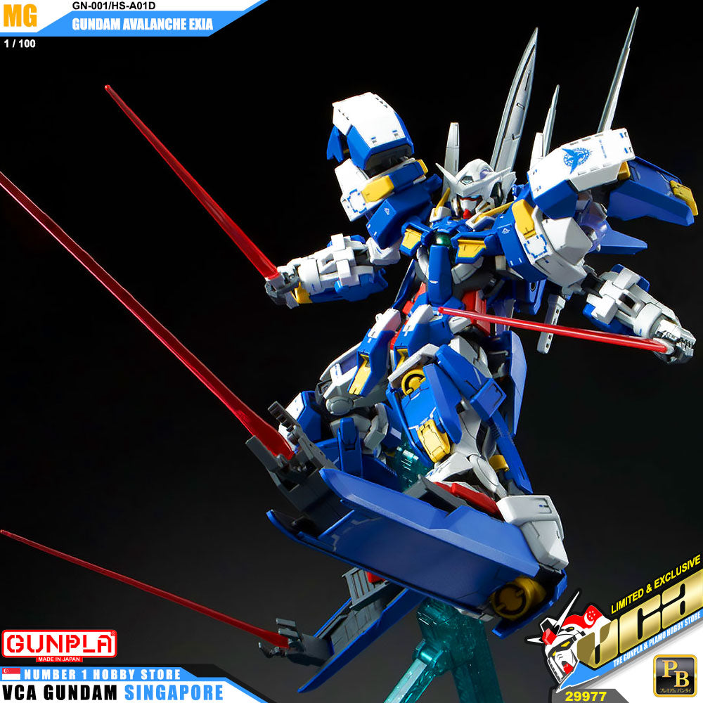 Premium Bandai Gunpla Master Grade 1/100 MG Gundam Avalanche Exia