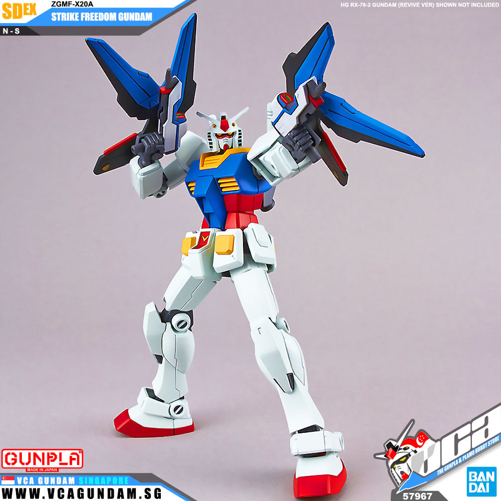 Bandai® Gunpla SD EX-Standard (SDEX) STRIKE FREEDOM GUNDAM