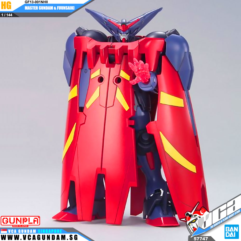 Bandai® Gunpla HG FutureCentury (HGFC) MASTER GUNDAM & FUUNSAIKI